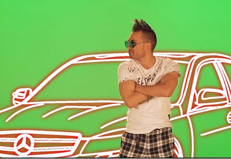 vizuelni efekti muzicki video spot