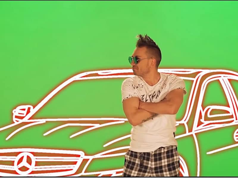 vizuelni efekti muzicki video spot